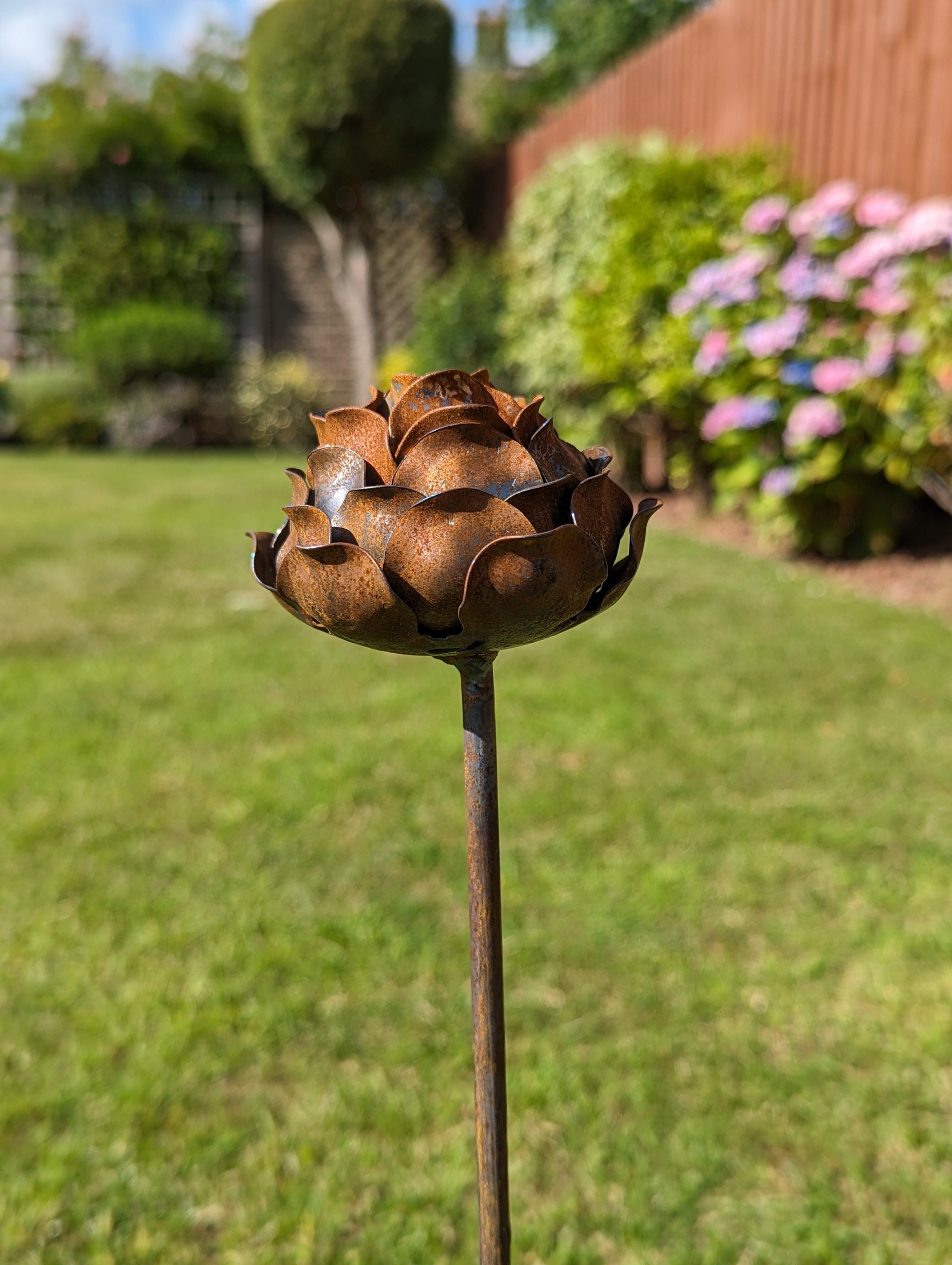Metal Peony