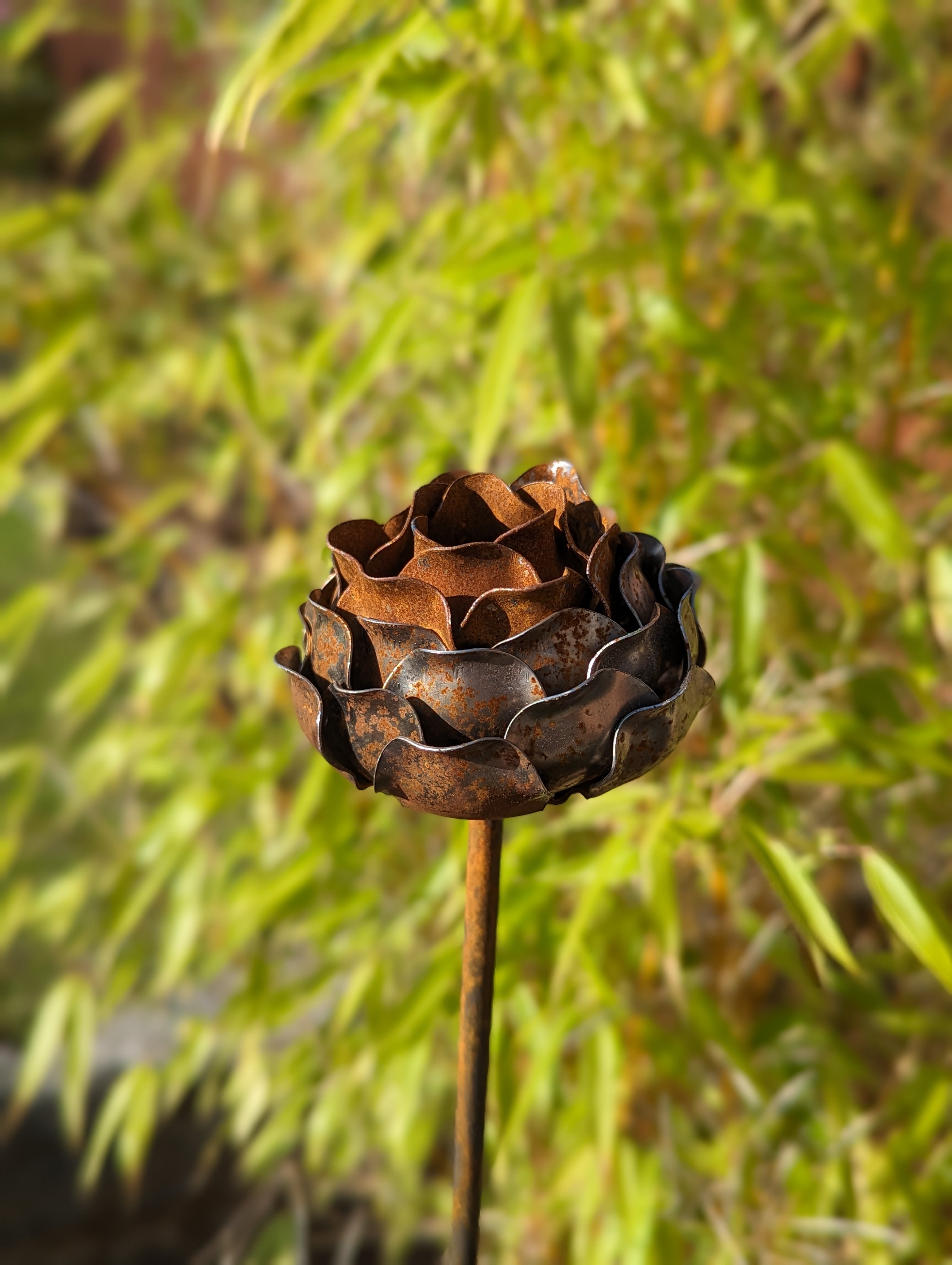 Metal Peony