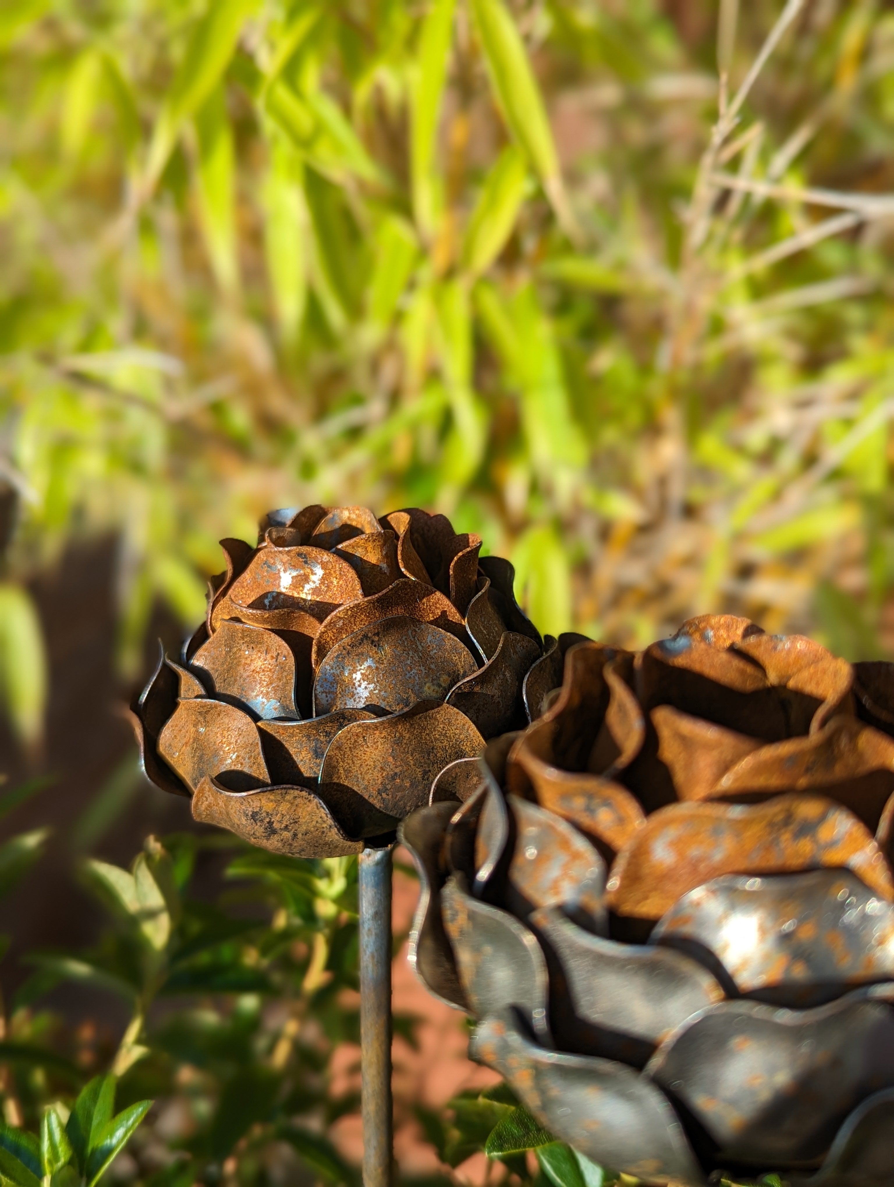 Metal Peony