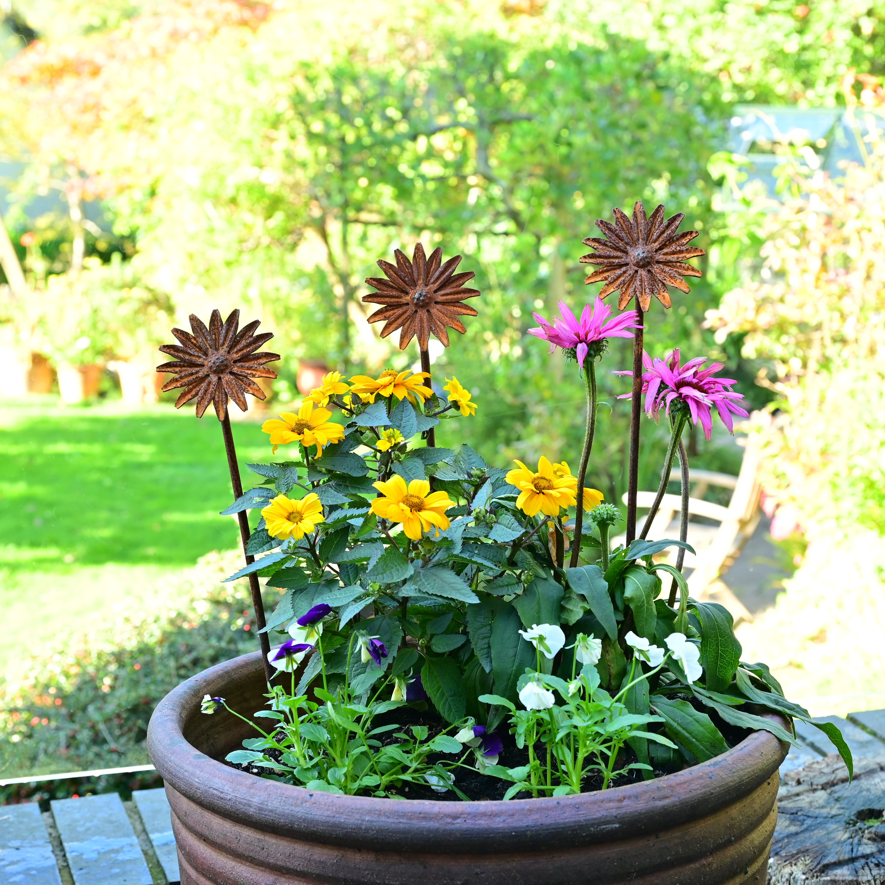 Metal Garden Sculptures