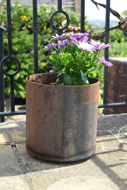 Rusty Plant Pots - Garden Planters