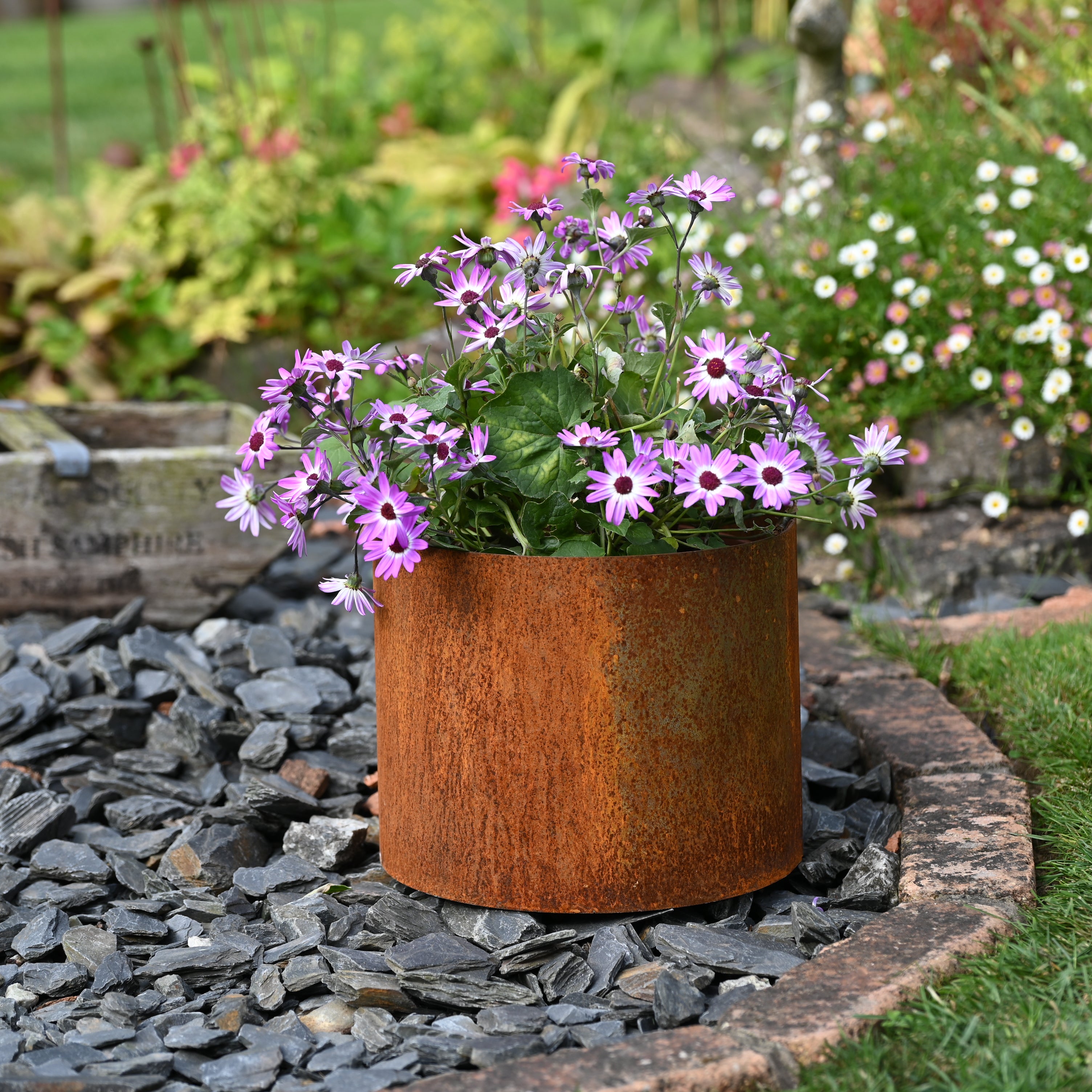 Rusty Plant Pots - Garden Planters