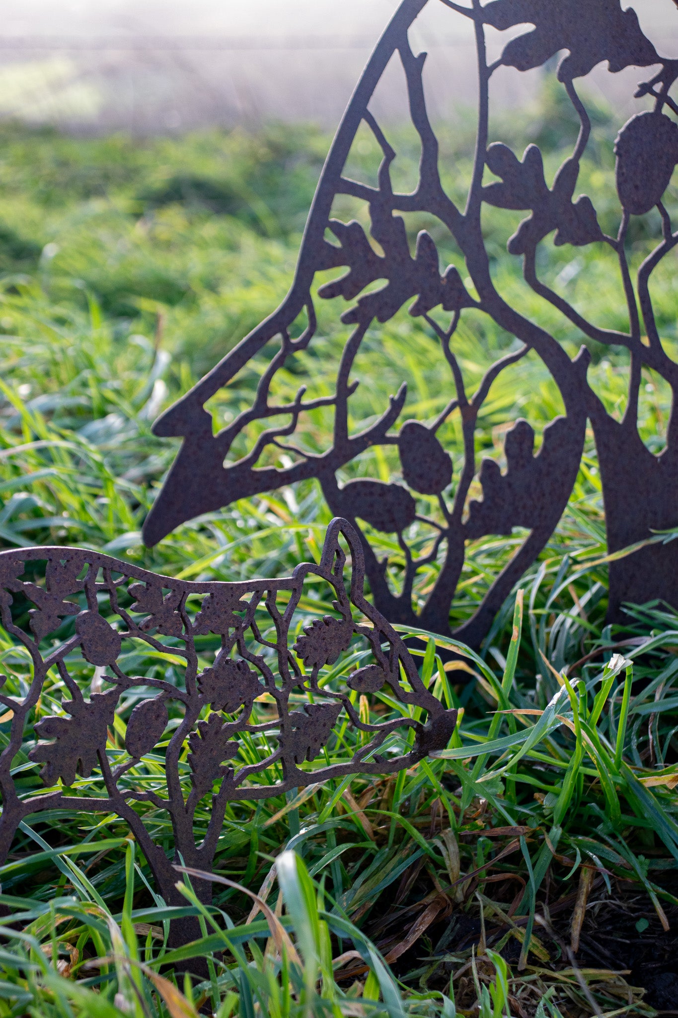 Rusty Pig Garden Ornamnets