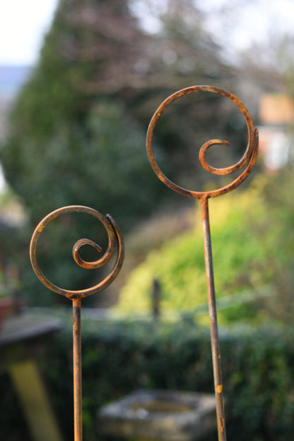 Metal Ornament | Garden Sculpture | Rusts with Rain.