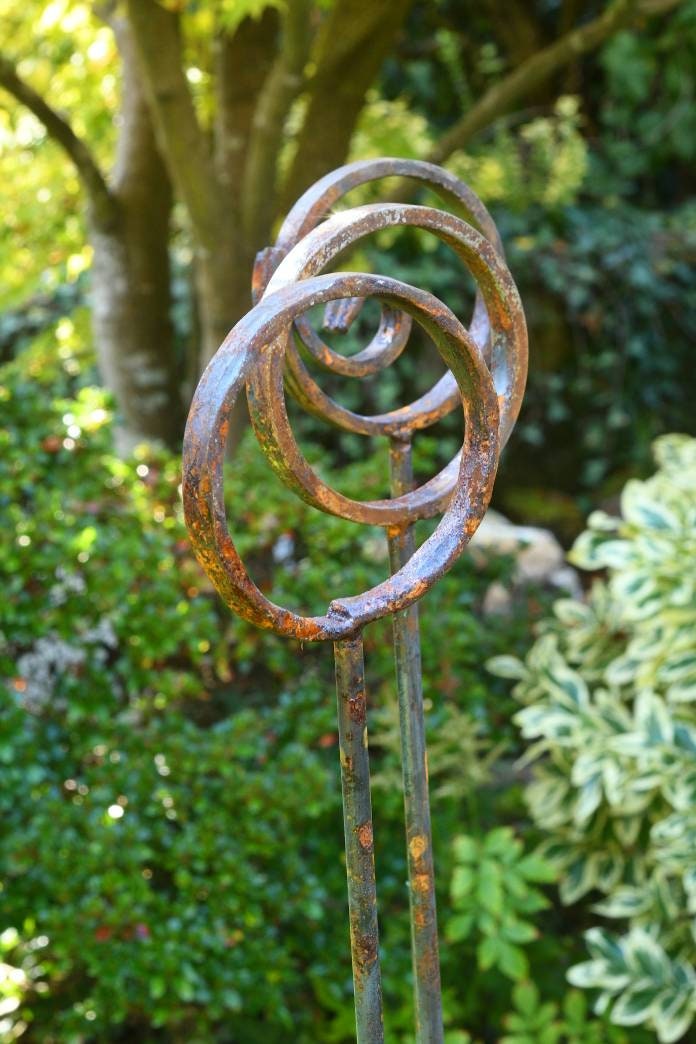 Garden Sculpture Ring Bundle | Rusts with Rain